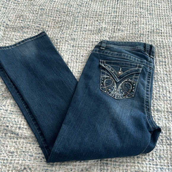 APT 9 Bootcut Jeans Petite Size 10 Short - Picture 6 of 7